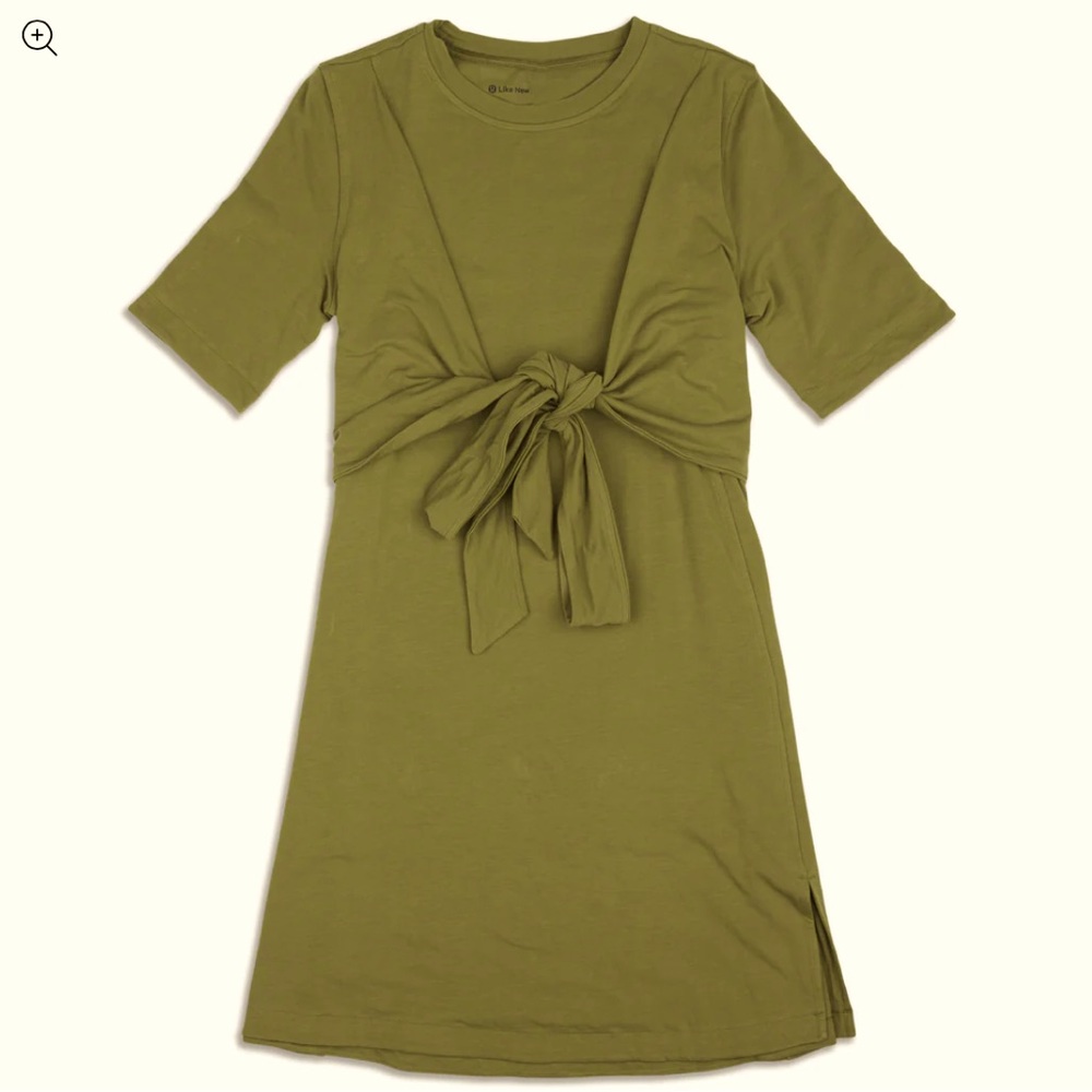 NWT LULULEMON WRAP TEE SHIRT DRESS